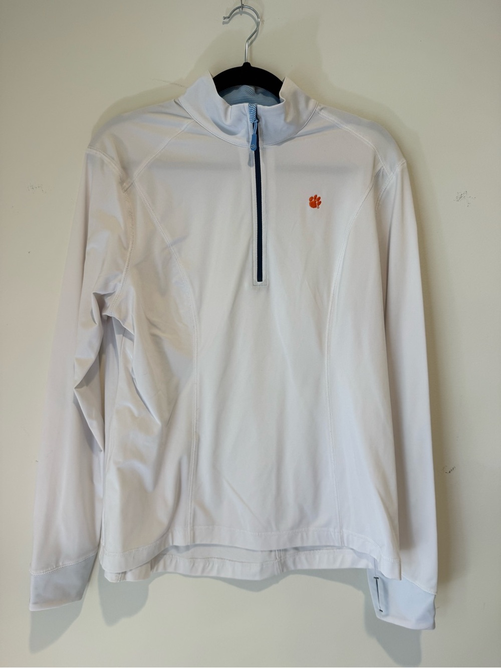 Southern Tide Women’s Clemson 1/4 Zip, Sz L